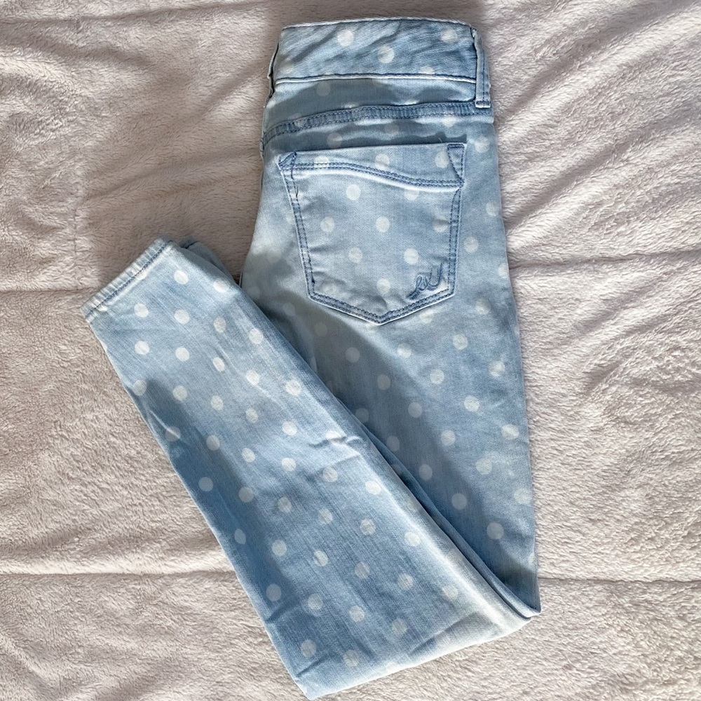 EXPRESS POLKA DOT ANKLE LEGGING